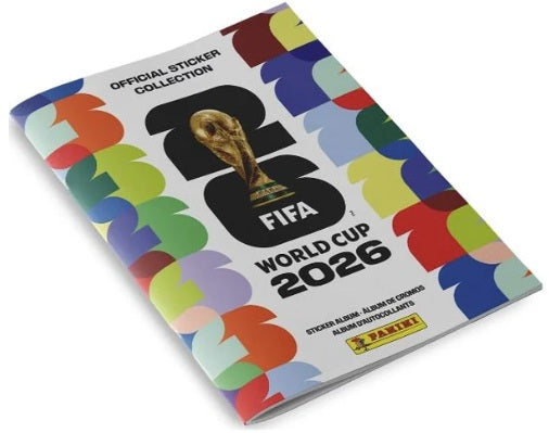 Stickers Panini - 2026 - Soccer - FIFA World Cup - Sticker Album - Pre-Order April 22nd 2026 - Cardboard Memories Inc.