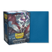 Supplies Arcane Tinmen - Dragon Shield Dual Sleeves - Standard Size - Matte - Anniversary Special Edition - Blue and Silver - Package of 100 - Cardboard Memories Inc.