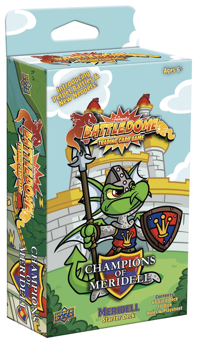 collectible card game Upper Deck - Neopets Battledome - Champions of Meridell - Starter Deck - CANADIAN ORDERS ONLY PLEASE - Cardboard Memories Inc.