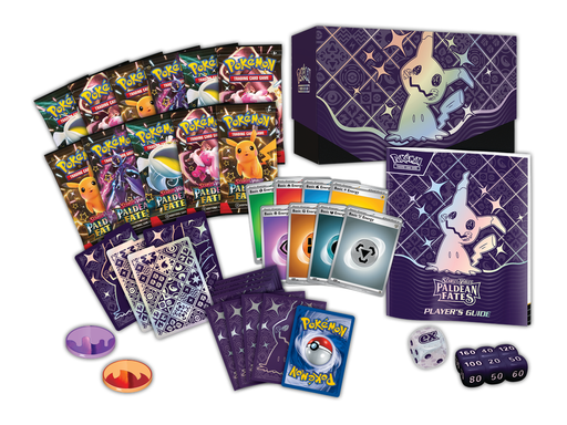 Trading Card Games Pokemon - Scarlet and Violet - Paldean Fates - Elite Trainer Box - Cardboard Memories Inc.
