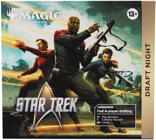 Trading Card Games Magic the Gathering - Star Trek - Draft Night - Pre-Order - Cardboard Memories Inc.