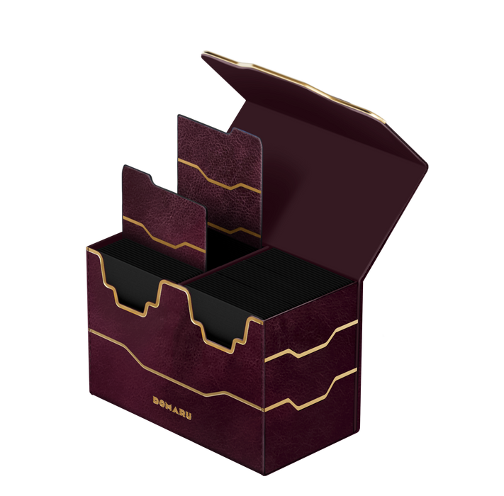 Gatherers Tavern - Army Vertex Duo - Domaru Deck Box - Ember - 200+ - Cardboard Memories Inc.