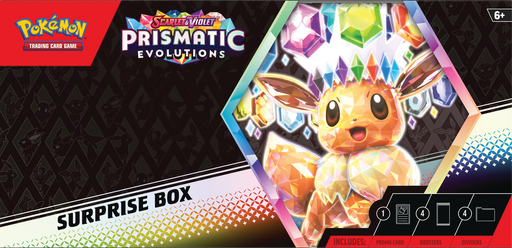 Trading Card Games Pokemon - Scarlet and Violet - Prismatic Evolutions - Surprise Box - Cardboard Memories Inc.