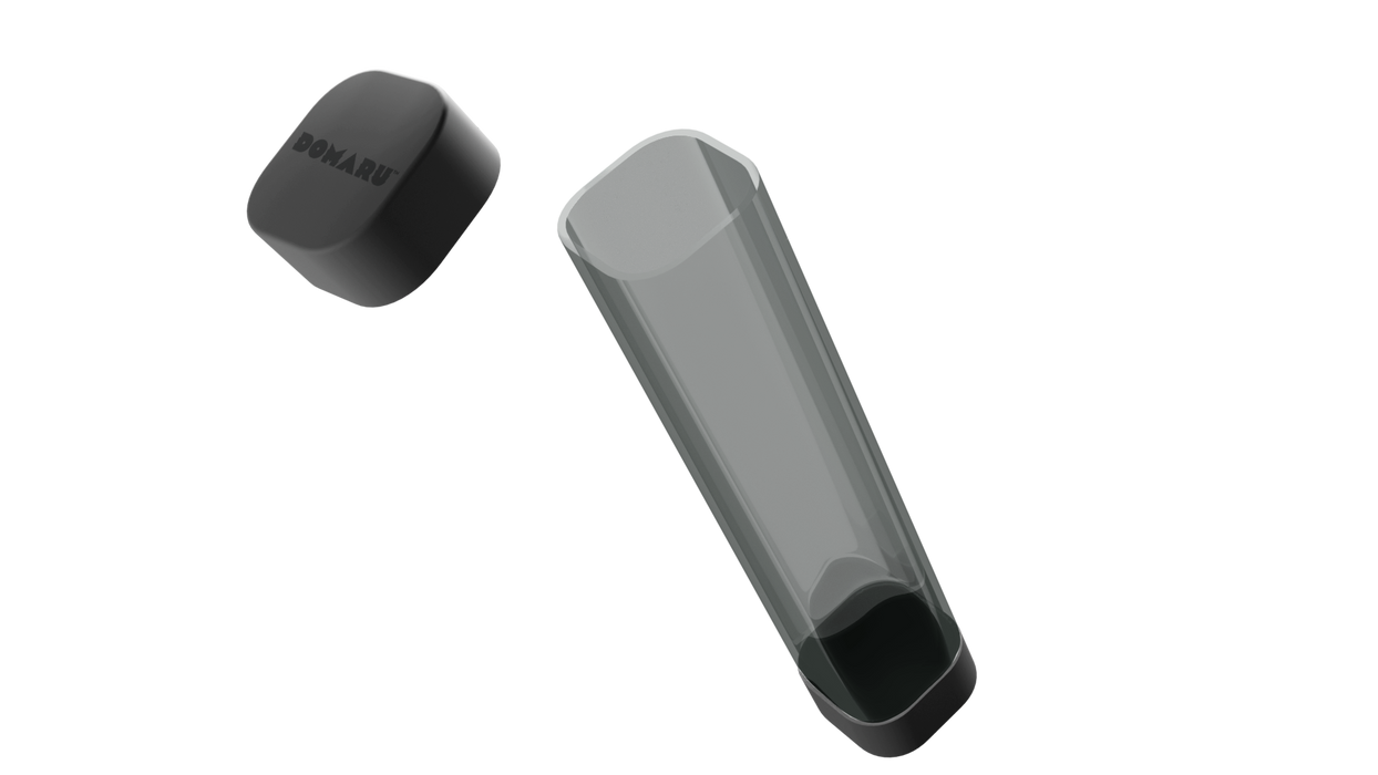 Supplies Gatherers Tavern - Domaru Capsule - Squircle Playmat Tube - Midnight Smoke - Available Soon - Cardboard Memories Inc.