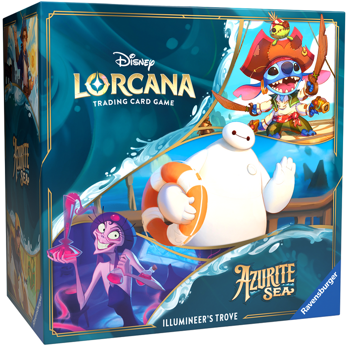 Trading Card Games Disney - Lorcana - Azurite Sea - Illumineer's Trove - Cardboard Memories Inc.