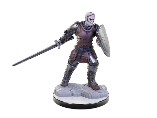 Role Playing Games Wizkids - Dungeons and Dragons - Unpainted Miniature - Nolzurs Marvellous Miniatures - Reborn Paladin and Warlock - 90673 - Cardboard Memories Inc.