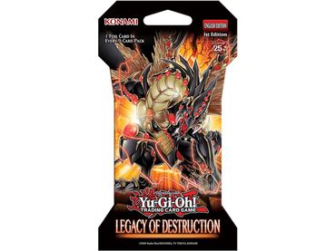 Konami - Yu-Gi-Oh! - Legacy of Destruction - Blister Pack Cardboard Memories Inc. Konami - Yu-Gi-Oh! - Legacy of Destruction - Blister Pack Cardboard Memories Inc.