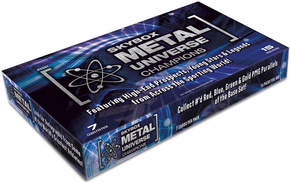 Sports Cards Upper Deck - 2023 - Skybox Metal Universe Champions - Hobby Box - Cardboard Memories Inc.