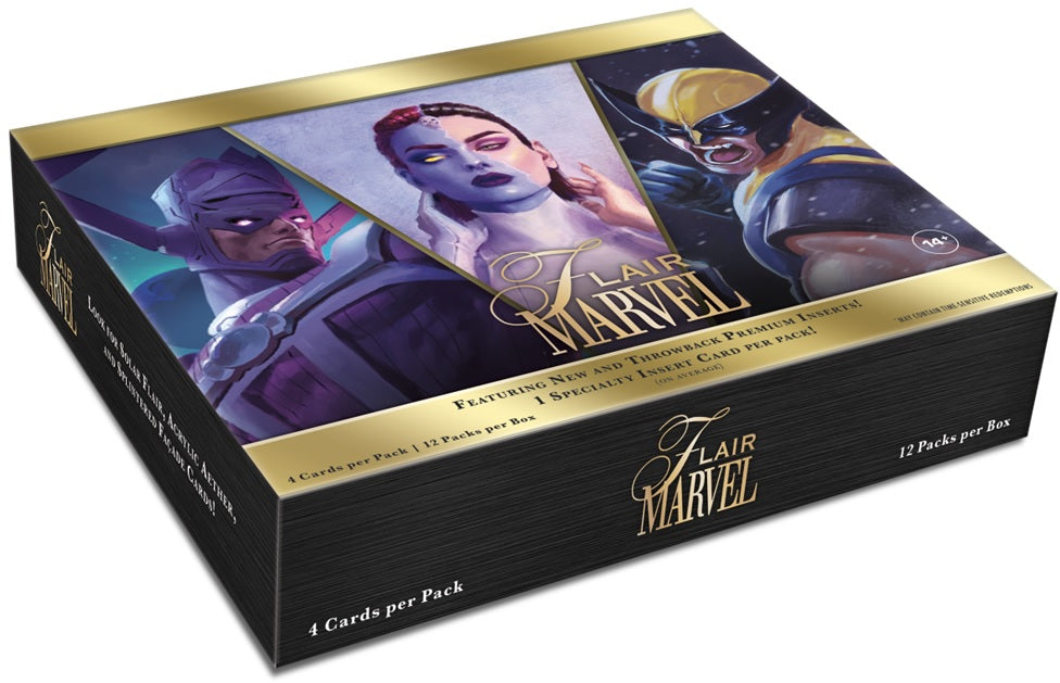 Trading Card Games Upper Deck - 2023 - Marvel Flair - Hobby Box - Pre-Order June 5th 2024 - Cardboard Memories Inc.