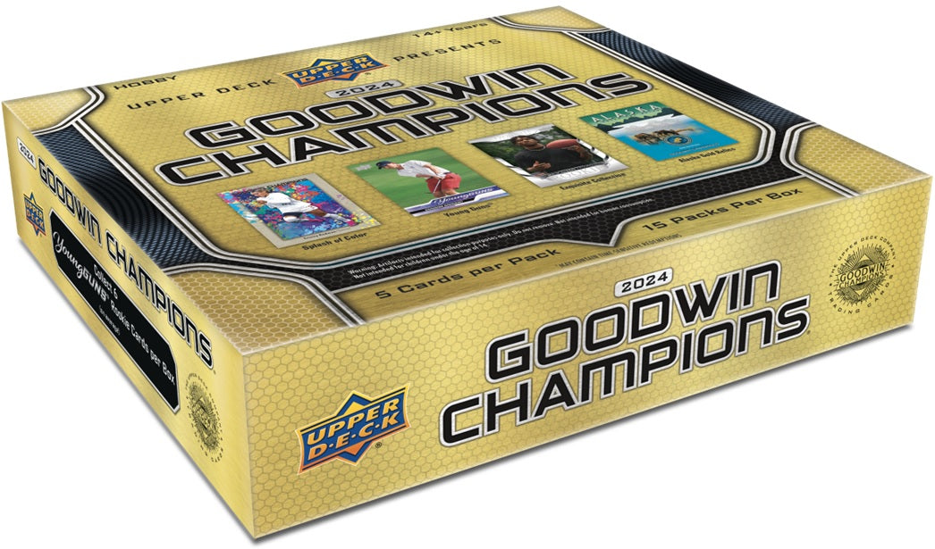 Sports Cards Upper Deck - 2024 - Goodwin Champions - Trading Card Hobby Box - Cardboard Memories Inc.