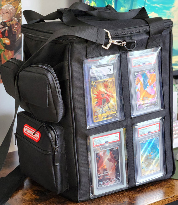 Comic Supplies Evoretro - Premium Card Slab Binder Bag with Window - Cardboard Memories Inc.