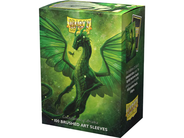 Supplies Arcane Tinmen - Dragon Shield Art Sleeves - Standard Size - Brushed Art - Constellations - Rayalda - Package of 100 - Cardboard Memories Inc.