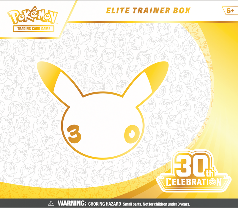 Trading Card Games Pokemon - 2026 - 30th Celebration - Elite Trainer Box - Cardboard Memories Inc.