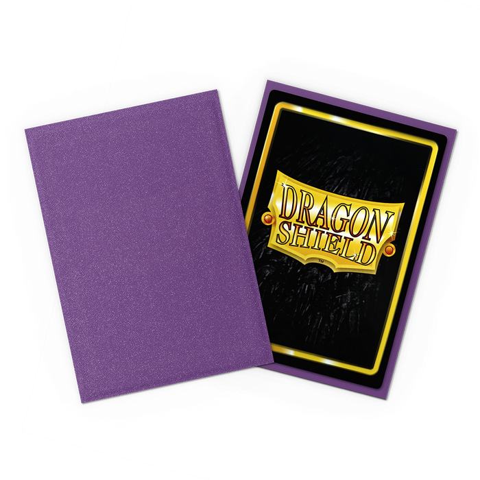 Supplies Arcane Tinmen - Dragon Shield Sleeves - Japanese Size - Matte - Amethyst - Package of 60 - Cardboard Memories Inc.