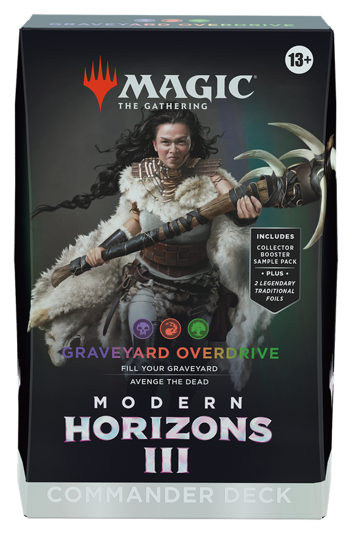 Trading Card Games Magic the Gathering - Modern Horizons III - Commander Deck - Graveyard Overdrive - Pre-Order June 14th 2024 - Cardboard Memories Inc.