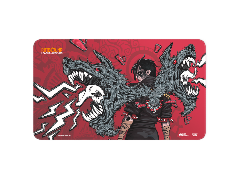 Riftbound - League of Legends Trading Card Game - Unleashed - Playmat - Vi - Pre-Order May 8th, 2026 - Cardboard Memories Inc.