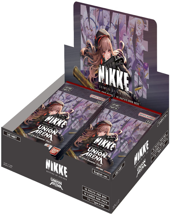 Non Sports Cards Bandai - Union Arena - Goddess of Victory Nikke - Booster Box - Pre-Order November 28th 2025 - Cardboard Memories Inc.