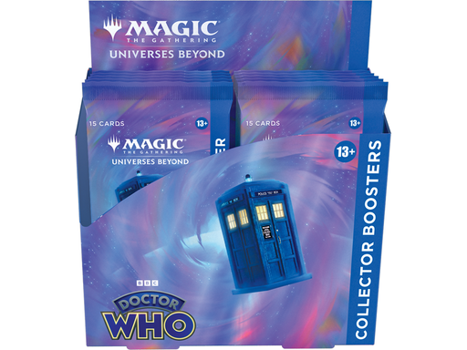 Trading Card Games Magic the Gathering - Dr Who - Collector Booster Box - Cardboard Memories Inc.
