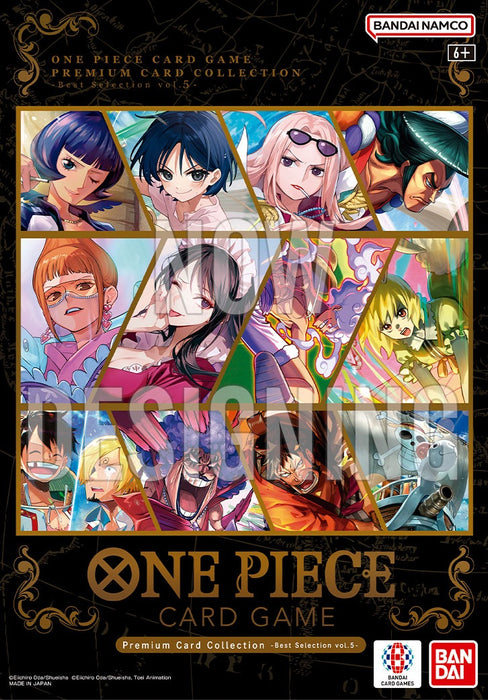 collectible card game Bandai - One Piece Card Game - Best Selection - Vol. 5 - Premium Card Collection - Pre-Order February 27th 2026 - Cardboard Memories Inc.