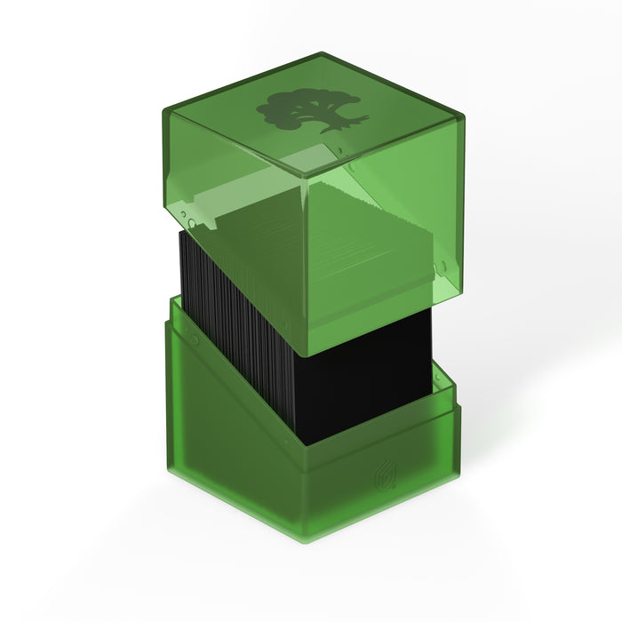 Supplies Ultimate Guard - Boulder Deck Case - MTG Mana Edition - Forest - 100 - Cardboard Memories Inc.