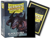 Supplies Arcane Tinmen - Dragon Shield Outer Sleeves - Standard Size - Matte - Black - Package of 100 - Cardboard Memories Inc.