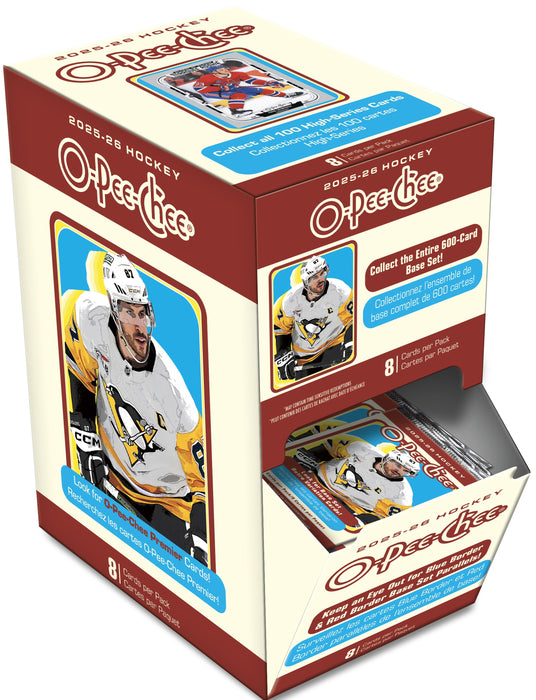 Sports Cards Upper Deck - 2025-26 - Hockey - O-Pee-Chee - OPC - Gravity Feed - Pre-Order February 15th 2026 - Cardboard Memories Inc.