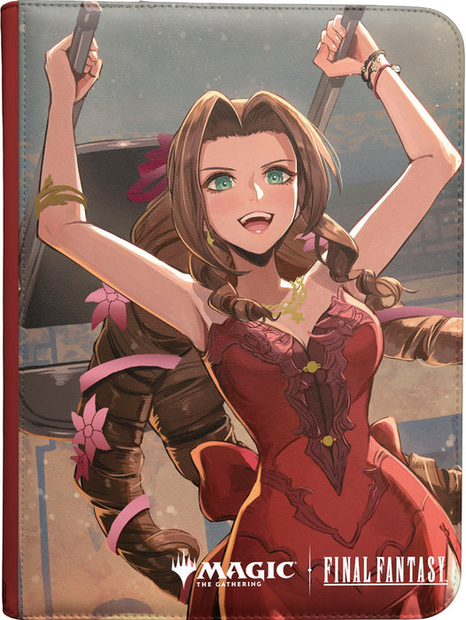 Supplies Ultra Pro - Magic the Gathering - Final Fantasy - 9 Pocket Zipper - Pro Premium Binder - Aerith Gainsborough - Pre-Order October 15th 2026 - Cardboard Memories Inc.