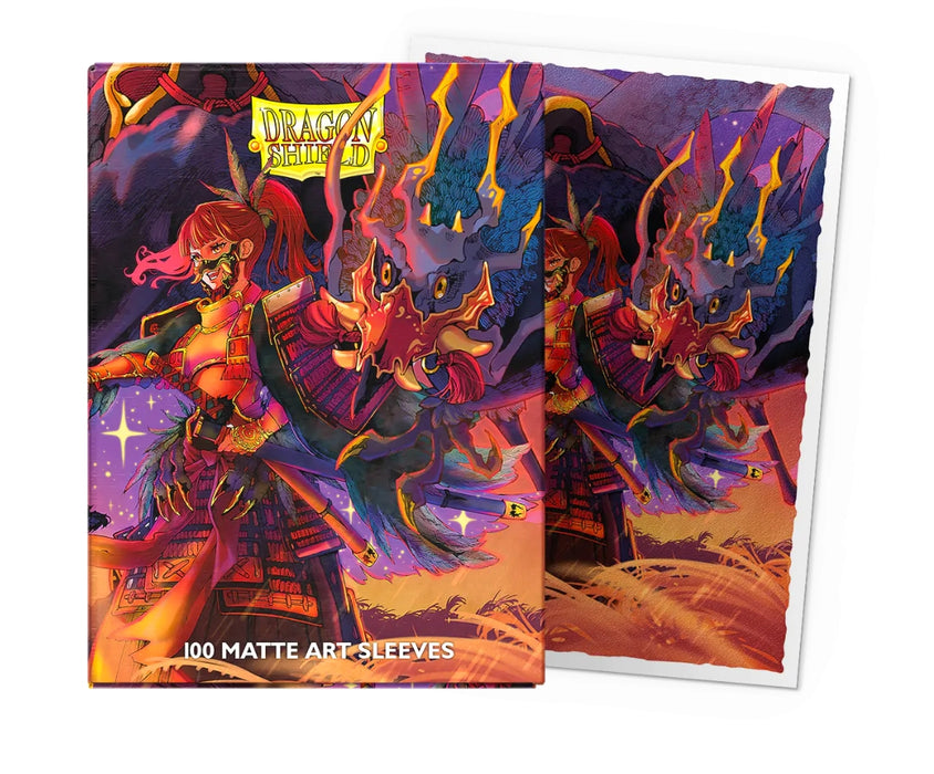 Supplies Arcane Tinmen - Dragon Shield Art Sleeves - Standard Size - Matte - The Fallen - Package of 100 - Cardboard Memories Inc.
