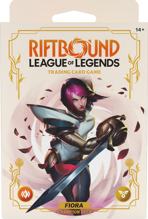 Riftbound - League of Legends Trading Card Game - Spiritforged - Champion Deck - Body and Order - Fiora - Pre-Order February 15th 2026 - Cardboard Memories Inc.