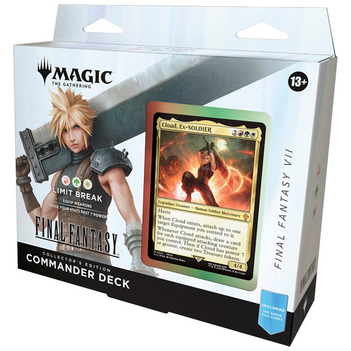 Trading Card Games Magic the Gathering - Final Fantasy - Limit Break - Collector Commander Deck - Cardboard Memories Inc.