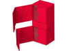 Supplies Ultimate Guard - Twin Flip N Tray Deck Case - Monocolor Red - 266+ - Cardboard Memories Inc.