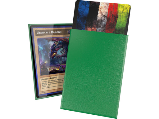 Supplies Ultimate Guard - Cortex Sleeves - Japanese Size - Glossy - Green - 60 Count - Cardboard Memories Inc.
