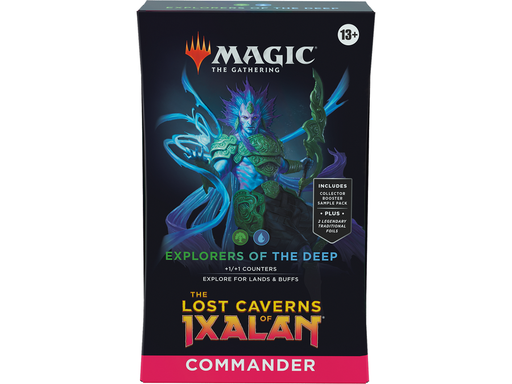 Trading Card Games Magic the Gathering - Lost Caverns of Ixalan - Commander Deck - Explorers of the Deep - Cardboard Memories Inc.