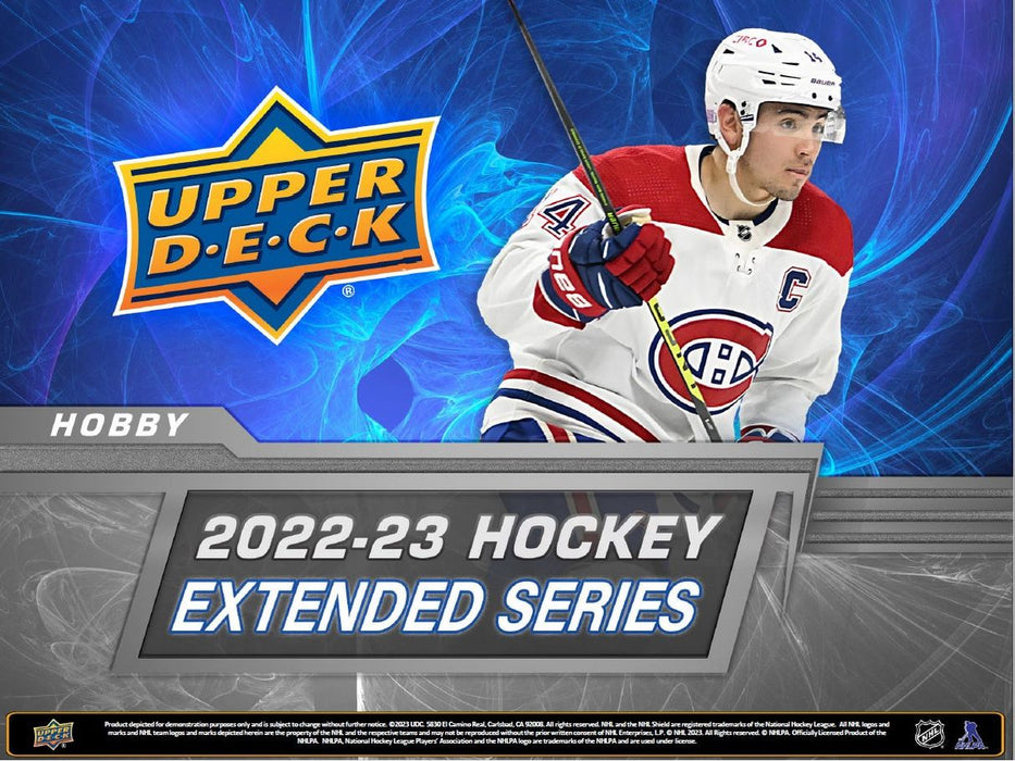 Sports Cards Upper Deck - 2022-23 - Hockey - Extended Series - Hobby Box - Cardboard Memories Inc.