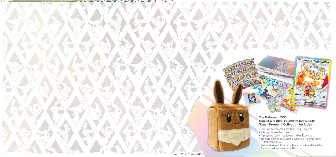 Trading Card Games Pokemon - Scarlet and Violet - Prismatic Evolutions - Super Premium Collection - Cardboard Memories Inc.