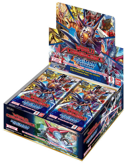 collectible card game Bandai - Digimon - World Convergence - Booster Box - Cardboard Memories Inc.
