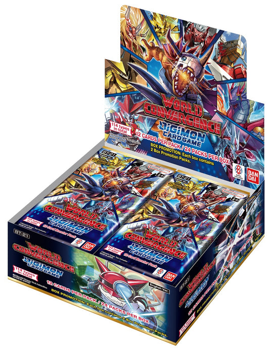 collectible card game Bandai - Digimon - World Convergence - Booster Box - Cardboard Memories Inc.
