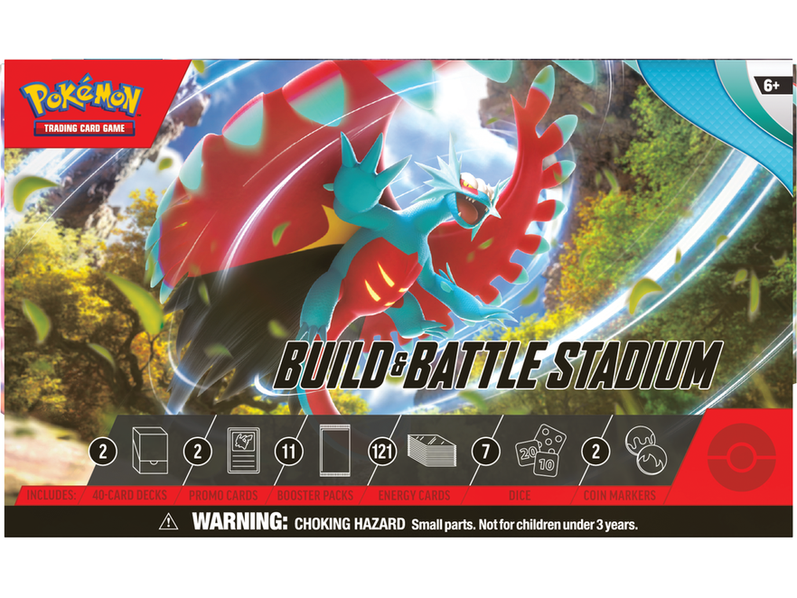 Trading Card Games Pokemon - Scarlet and Violet - Paradox Rift - Build and Battle Stadium - Cardboard Memories Inc.