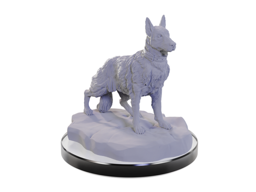 Role Playing Games Wizkids - Pathfinder - Unpainted Miniatures - Deep Cuts - Dog Companions - 90690 - Cardboard Memories Inc.