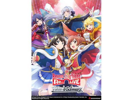 Trading Card Games Bushiroad - Weiss Schwarz - Revue Starlight - Re Live - Booster Box - Cardboard Memories Inc.
