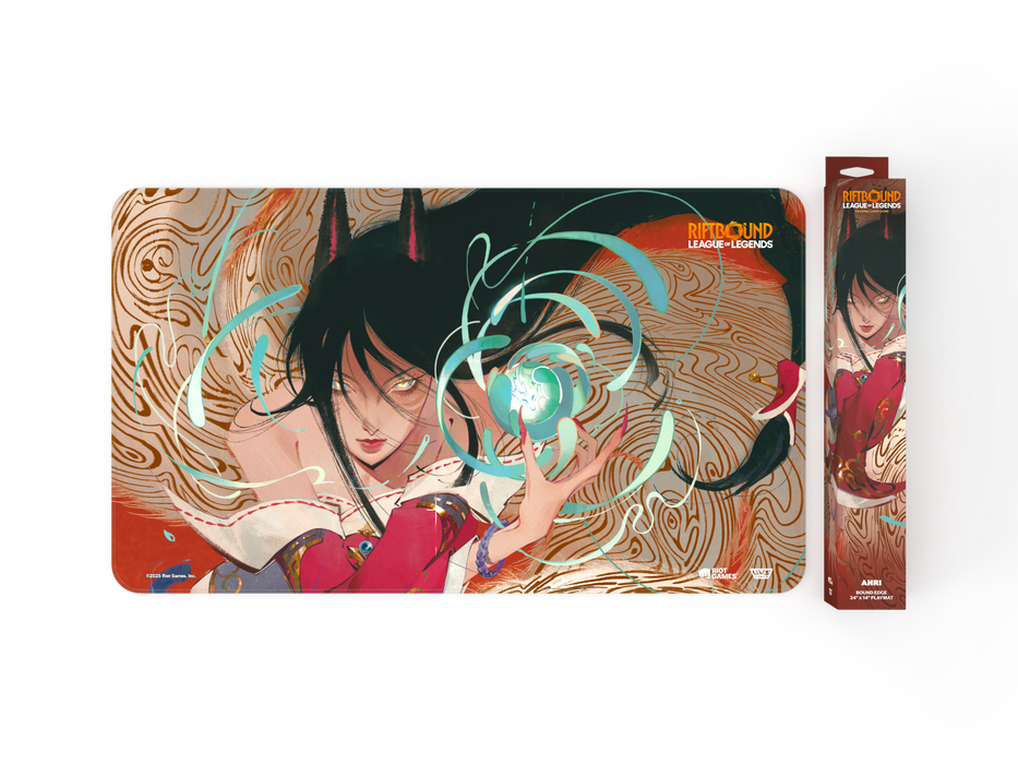 Riftbound - League of Legends Trading Card Game - Origins - Playmat - Ahri - Cardboard Memories Inc.