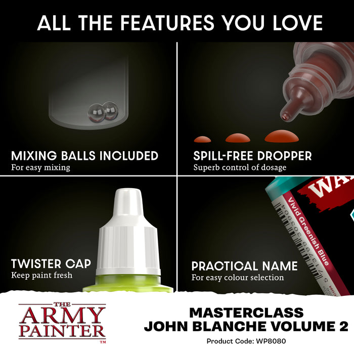 Paints and Paint Accessories Army Painter - John Blanche - Paint Set - Volume 2 - Cardboard Memories Inc.