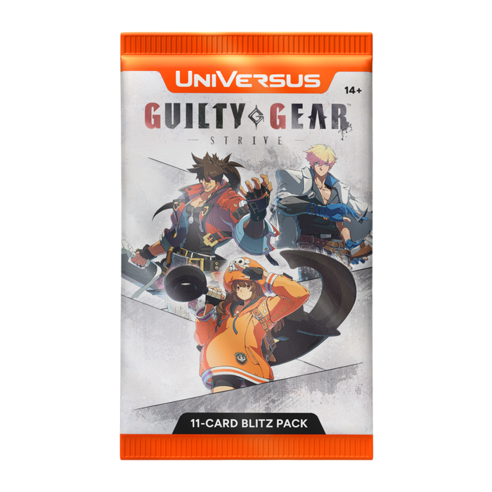 Trading Card Game UVS Games - Guilty Gear - Strive - Blitz Booster Box - Pre-Order December 5th 2025 - Cardboard Memories Inc.