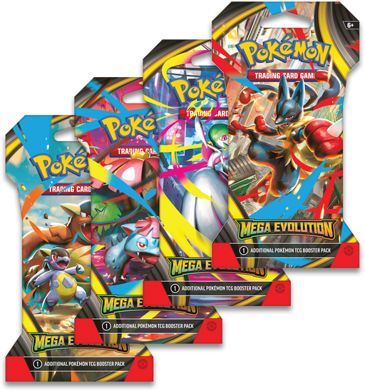 Trading Card Games Pokémon - Mega Evolution - Blister Pack - Cardboard Memories Inc.