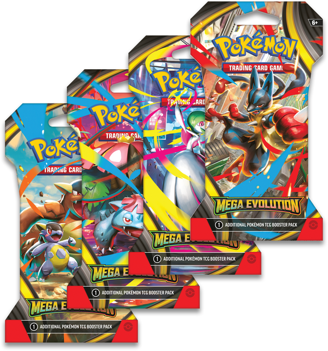 Trading Card Games Pokémon - Mega Evolution - Blister Pack - Cardboard Memories Inc.