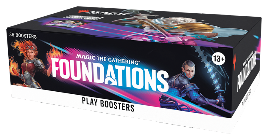 Magic the Gathering - Foundations - Play Booster Box Cardboard Memories Inc. Magic the Gathering - Foundations - Play Booster Box Cardboard Memories Inc.