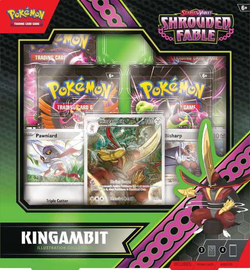 Trading Card Games Pokemon - Scarlet and Violet - Shrouded Fable - Kingambit - Special Illustration Collection - Cardboard Memories Inc.