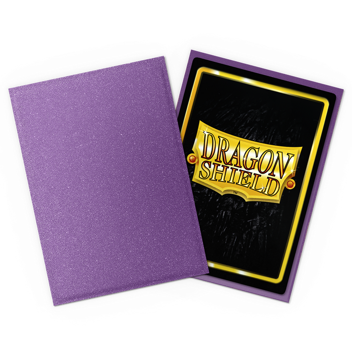 Supplies Arcane Tinmen - Dragon Shield Sleeves - Standard Size - Matte - Amethyst - Package of 100 - Cardboard Memories Inc.