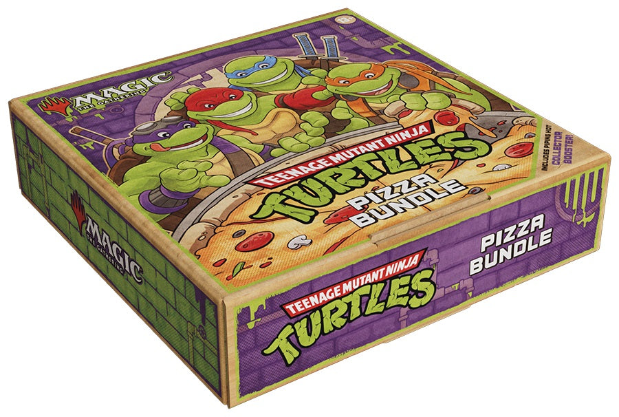 Trading Card Games Magic the Gathering - Teenage Mutant Ninja Turtles - Pizza Bundle Box - Pre-Order March 27th 2026 - Cardboard Memories Inc.