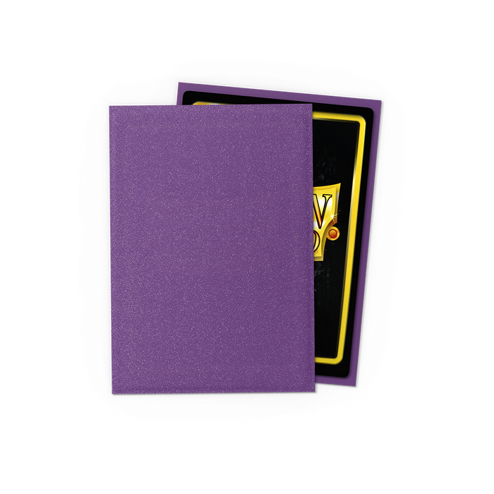 Supplies Arcane Tinmen - Dragon Shield Sleeves - Japanese Size - Matte - Amethyst - Package of 60 - Cardboard Memories Inc.